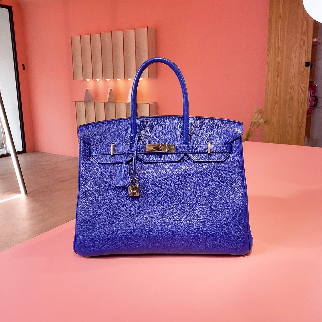 ibao Bag Pillow | Hermès Birkin 35 with Inner Stitching