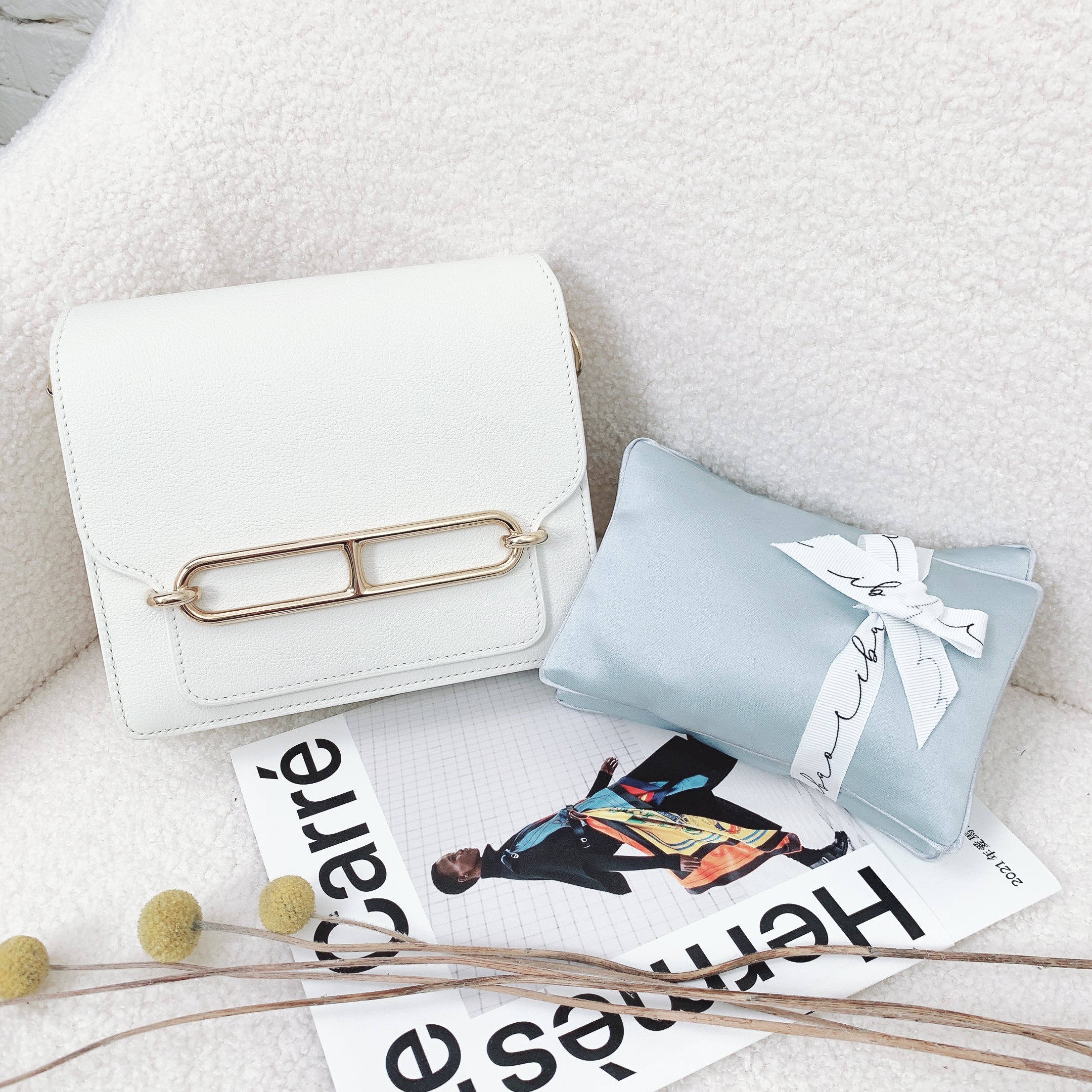 ibao Bag Pillow | Hermès Lauris 19 Mini [Set of 2]