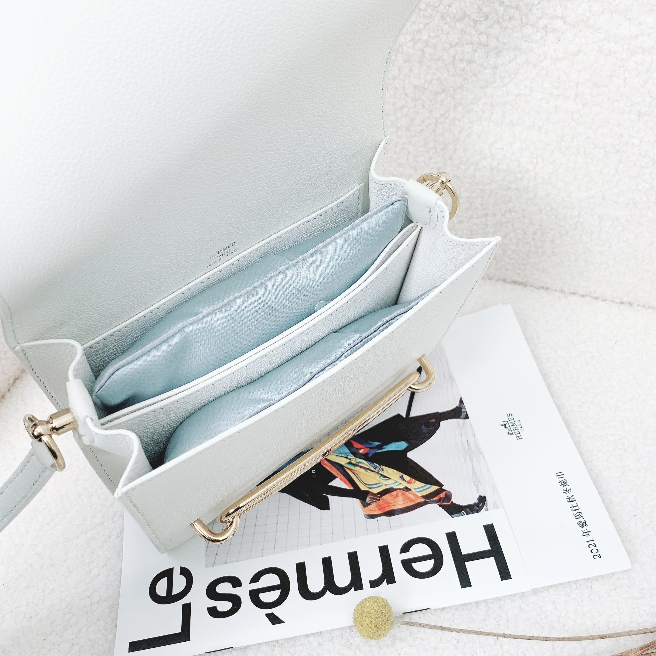 ibao Bag Pillow | Hermès Lauris 19 Mini [Set of 2]