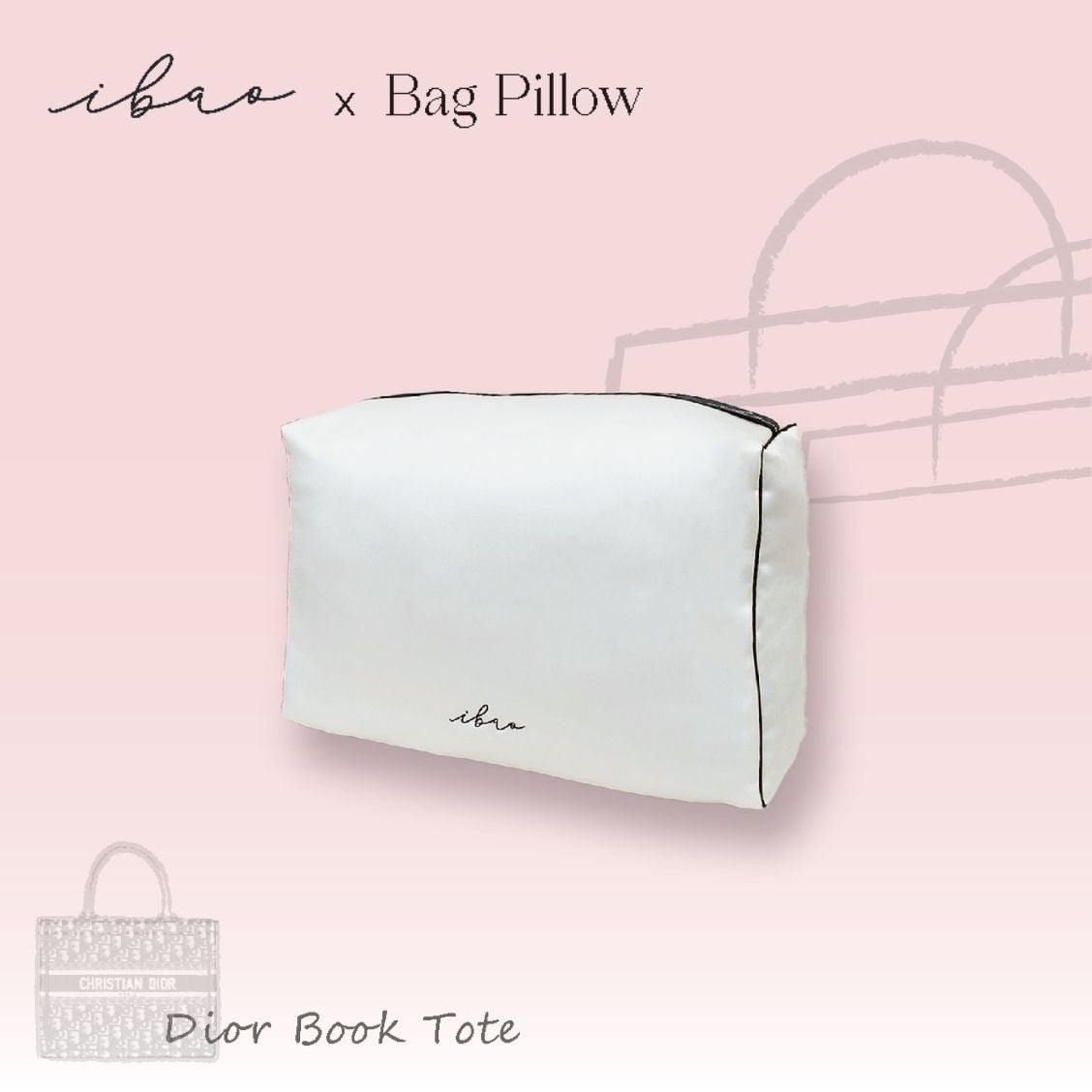 ibao Bag Pillow | Exclusively for the Dior Book Tote Large