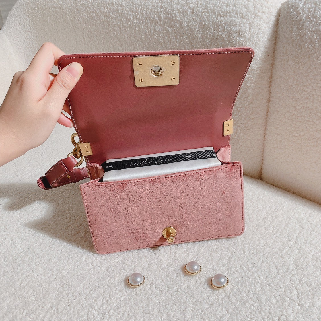 ibao Bag Pillow | Exclusively for Chanel Boy 20