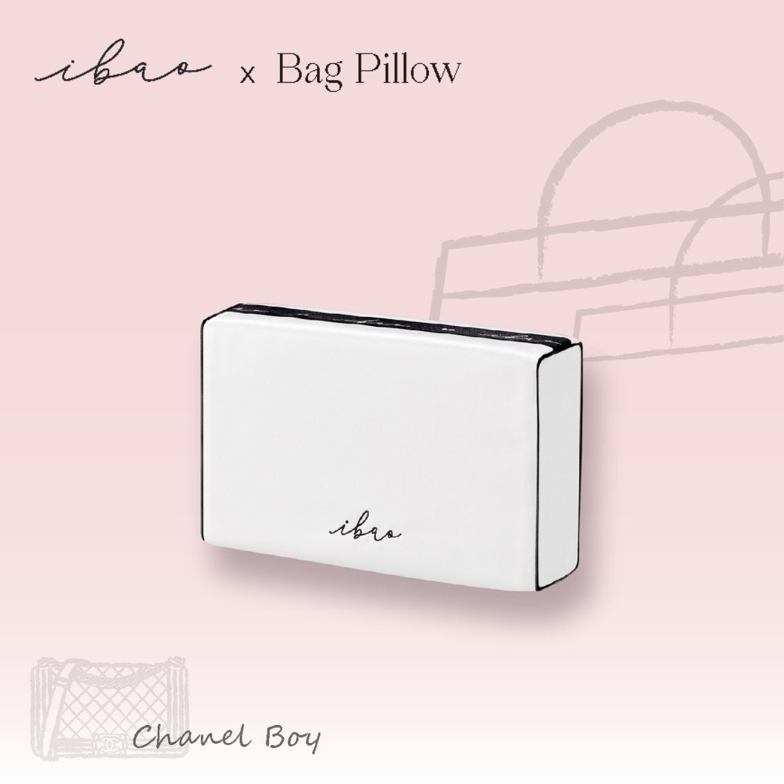 ibao Bag Pillow | Exclusively for Chanel Boy 30