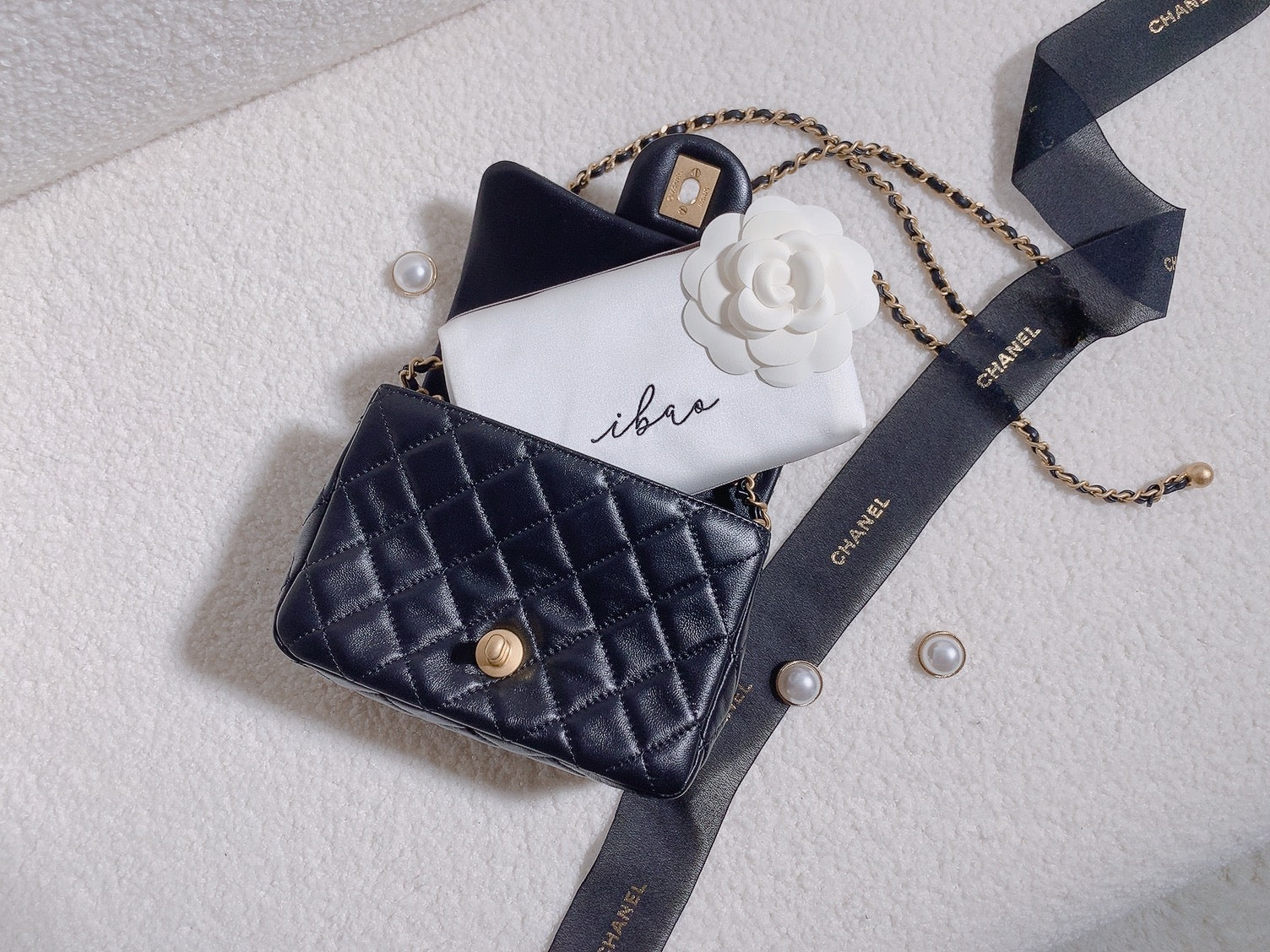 シャネル クラシックフラップ 17 スクエア ミニ 専用