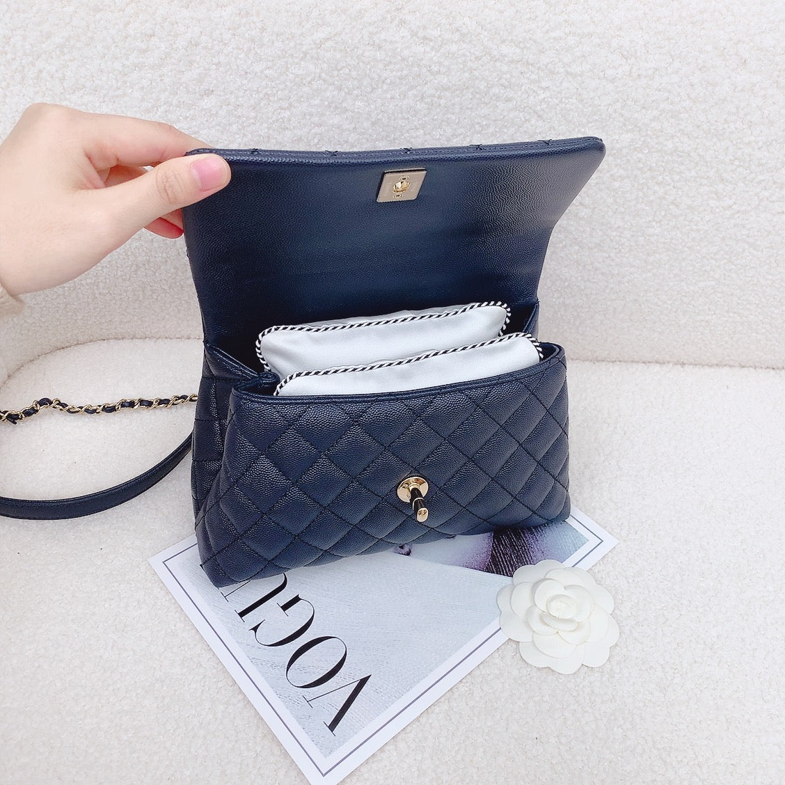 ibao Bag Pillow | Chanel Handle 24 Compatible VV02 [Set of 2]