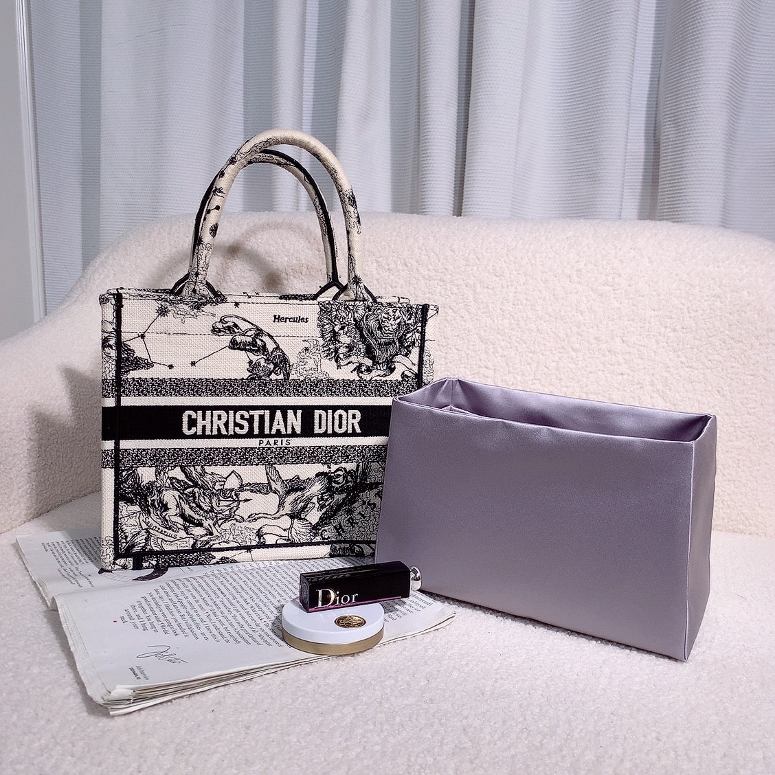 Jolie in Bag Inner Bag | For Dior Book Tote Small