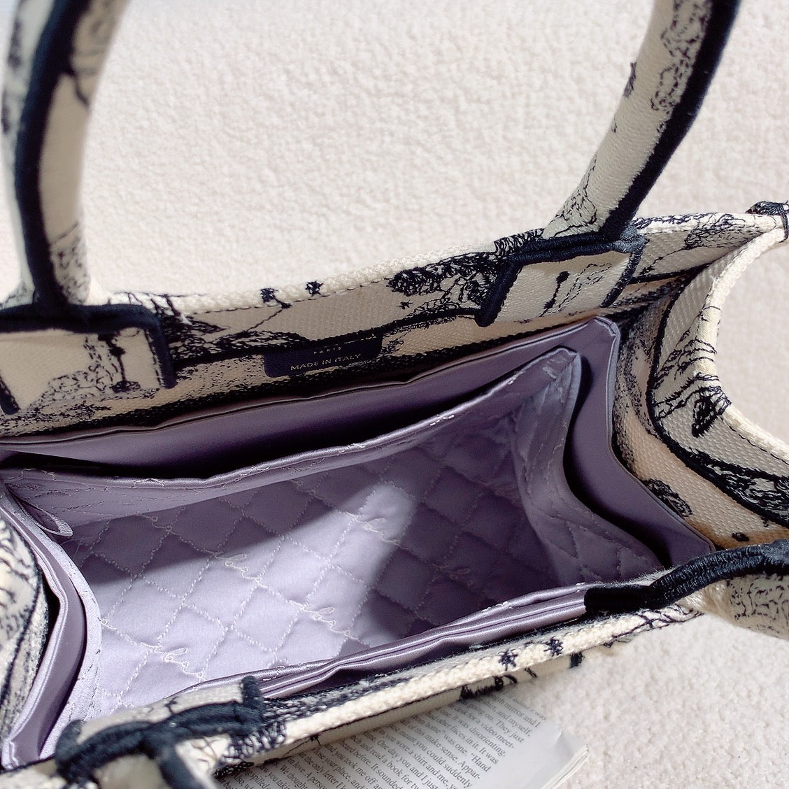 Jolie in Bag Inner Bag | For Dior Book Tote Small