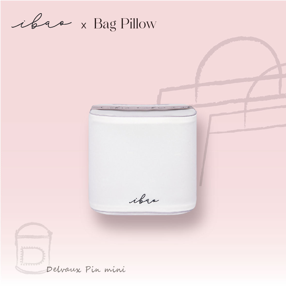 ibao Bag Pillow | Exclusively for Delvaux Pan Mini