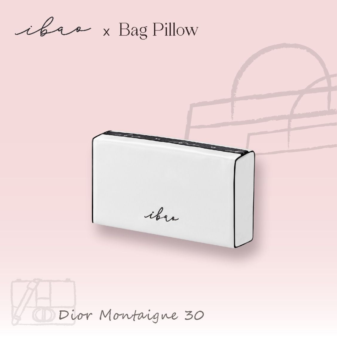 ibao Bag Pillow | Exclusively for Dior Montaigne 30 Oblique