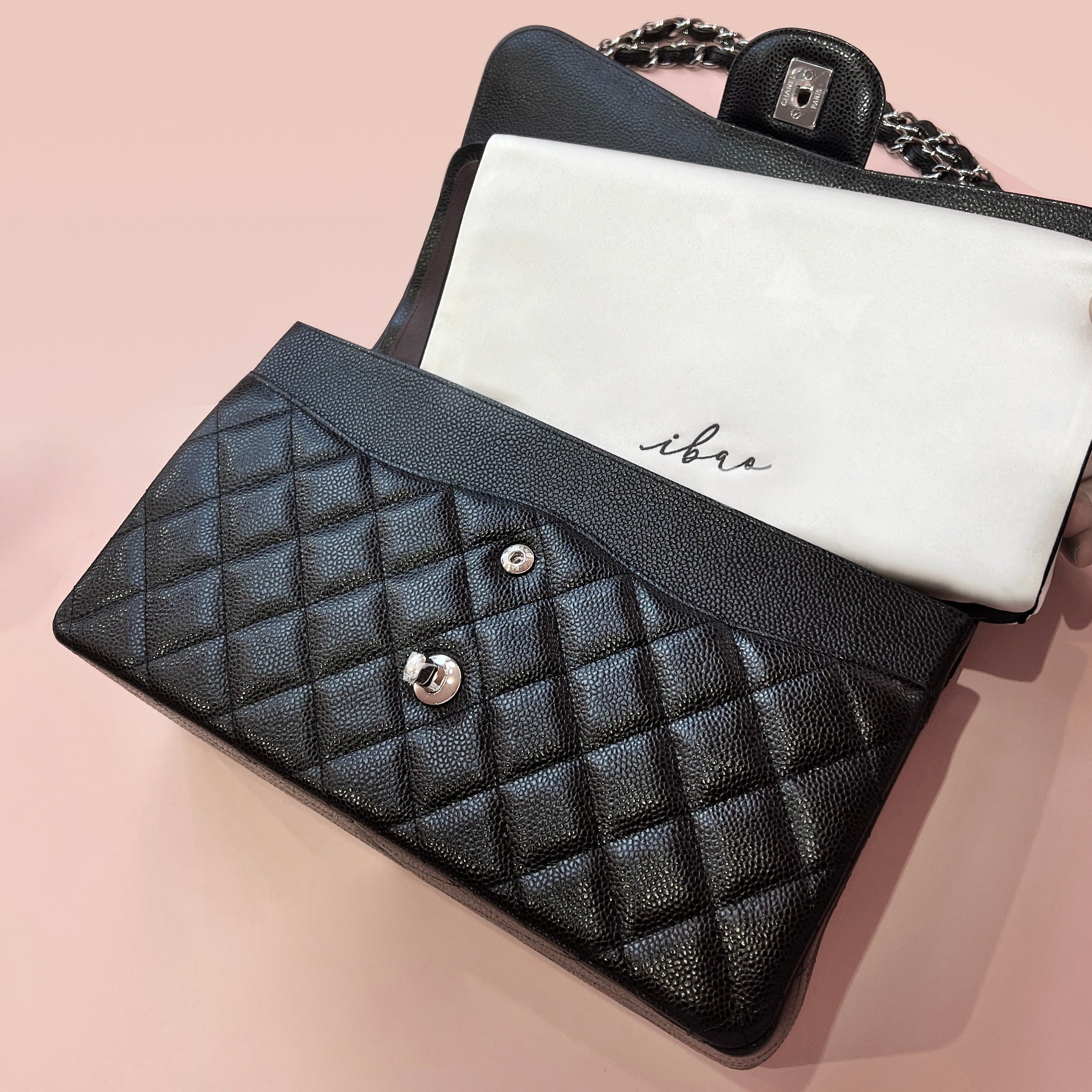 ibao バッグピロー｜シャネル クラシックフラップ ジャンボ 30 専用