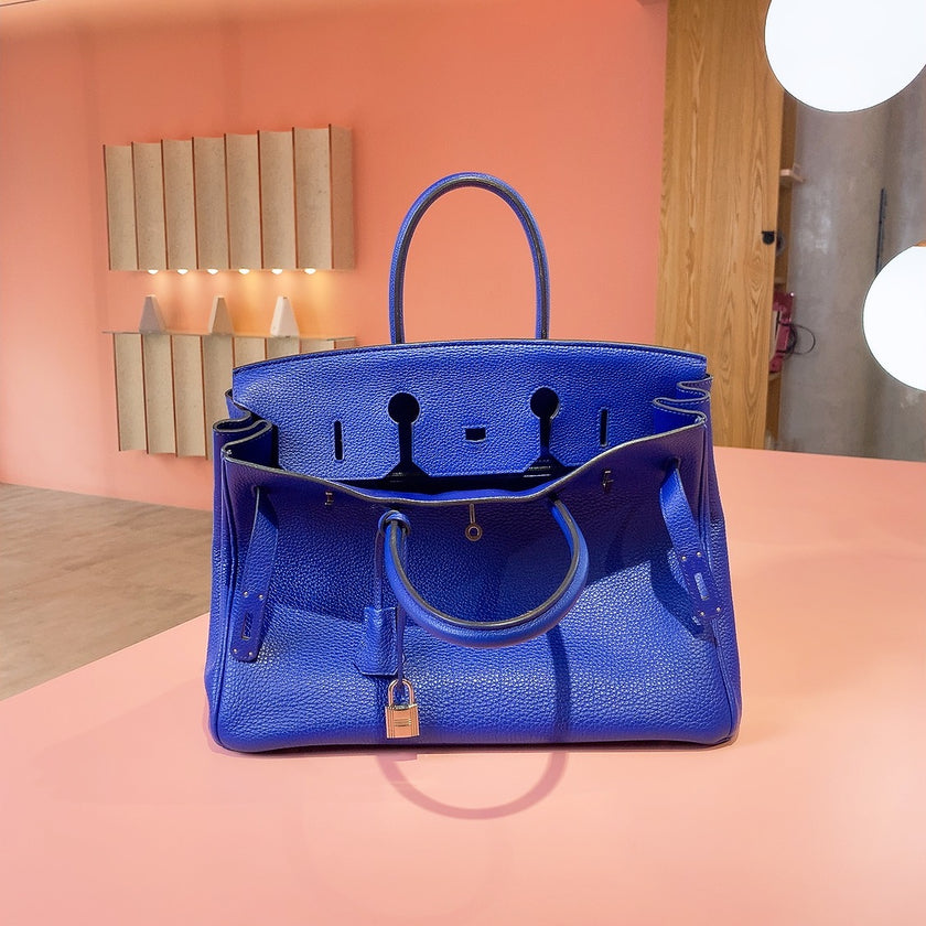 ibao Bag Pillow | Hermès Birkin 35 with Inner Stitching