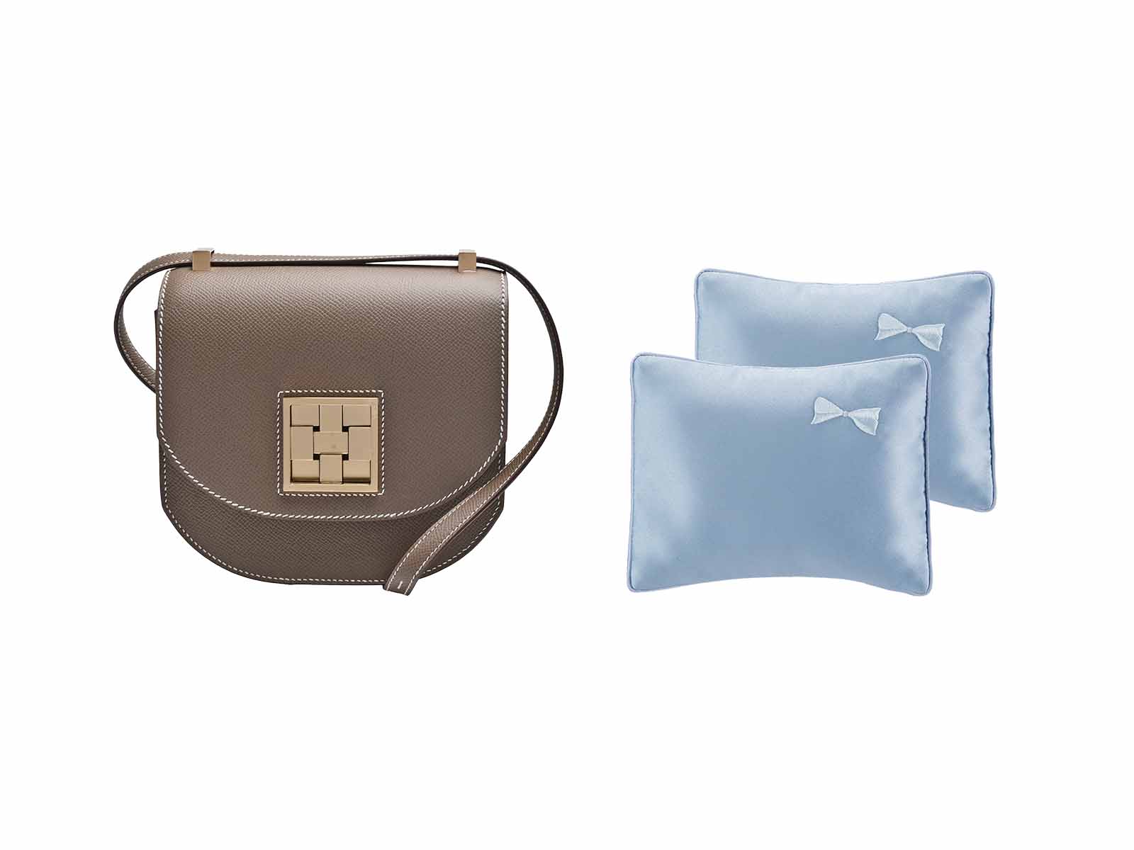 ibao Bag Pillow | Hermès Lauris 19 Mini [Set of 2]