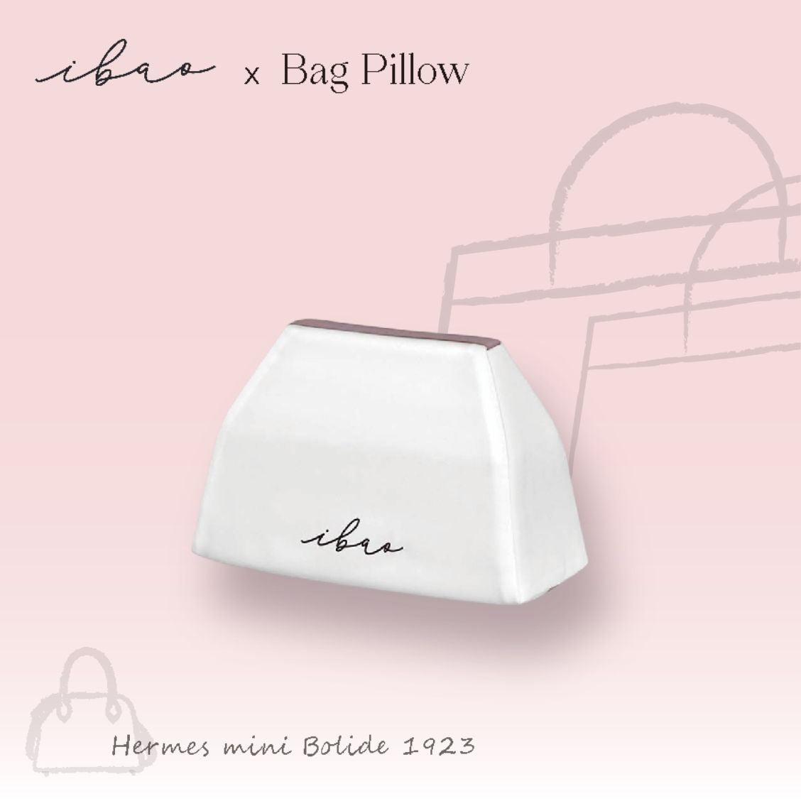 ibao バッグピロー｜エルメス ミニ ボリード 専用