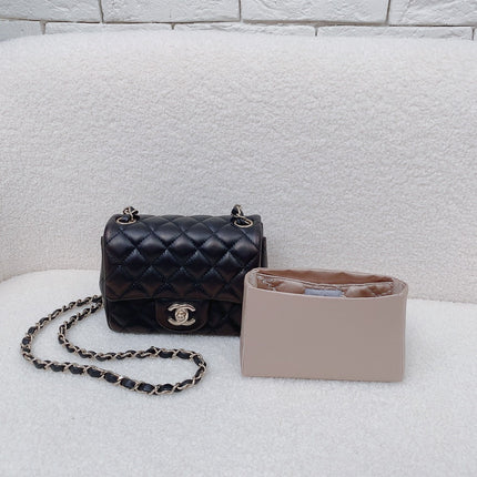 Jolie in Bag インナーバッグ｜シャネル クラシック フラップ 17 スクエア ミニ 専用