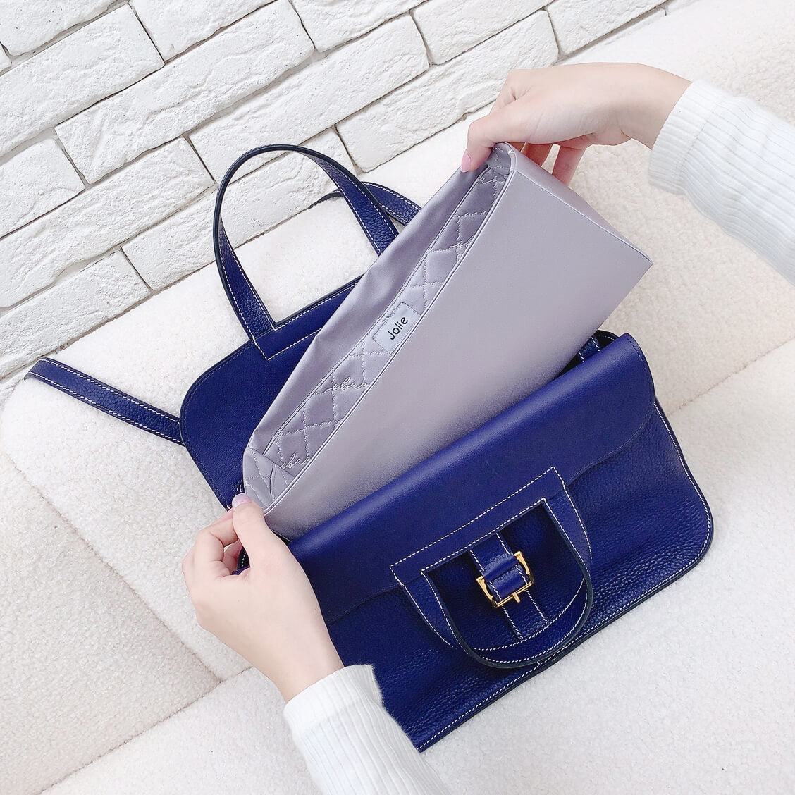 Jolie in Bag インナーバッグ｜エルメス アルザン 31 専用