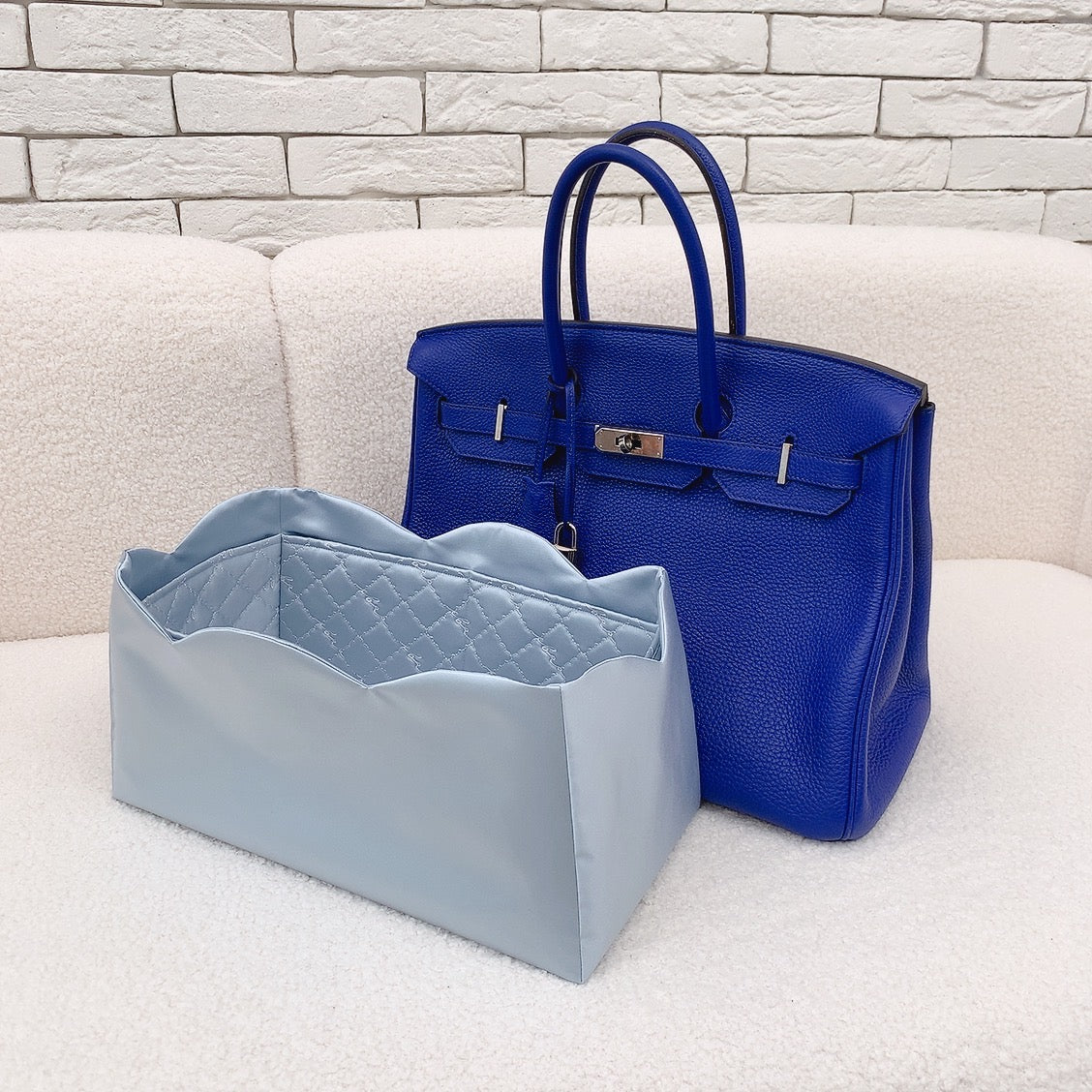 Jolie in Bag Inner Bag | Exclusively for Hermès Birkin 30 Inner Stitching