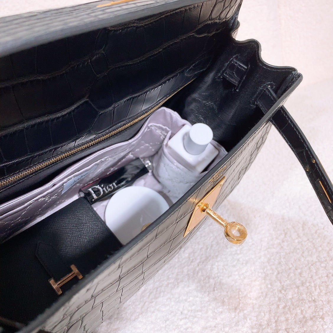 Jolie in Bag インナーバッグ｜エルメス ケリー 28 内縫い 専用