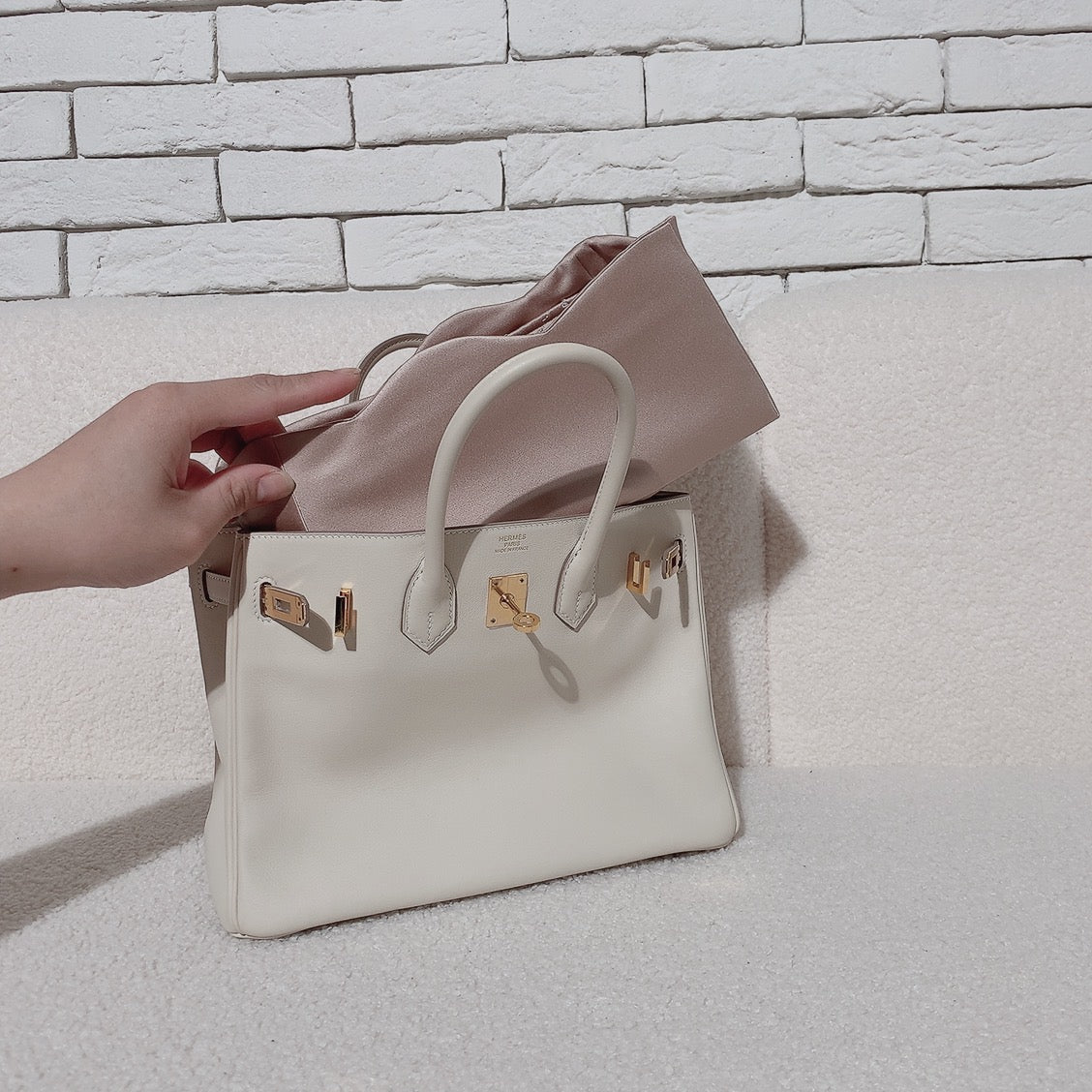 Jolie in Bag インナーバッグ｜エルメス バーキン 25 内縫い 専用