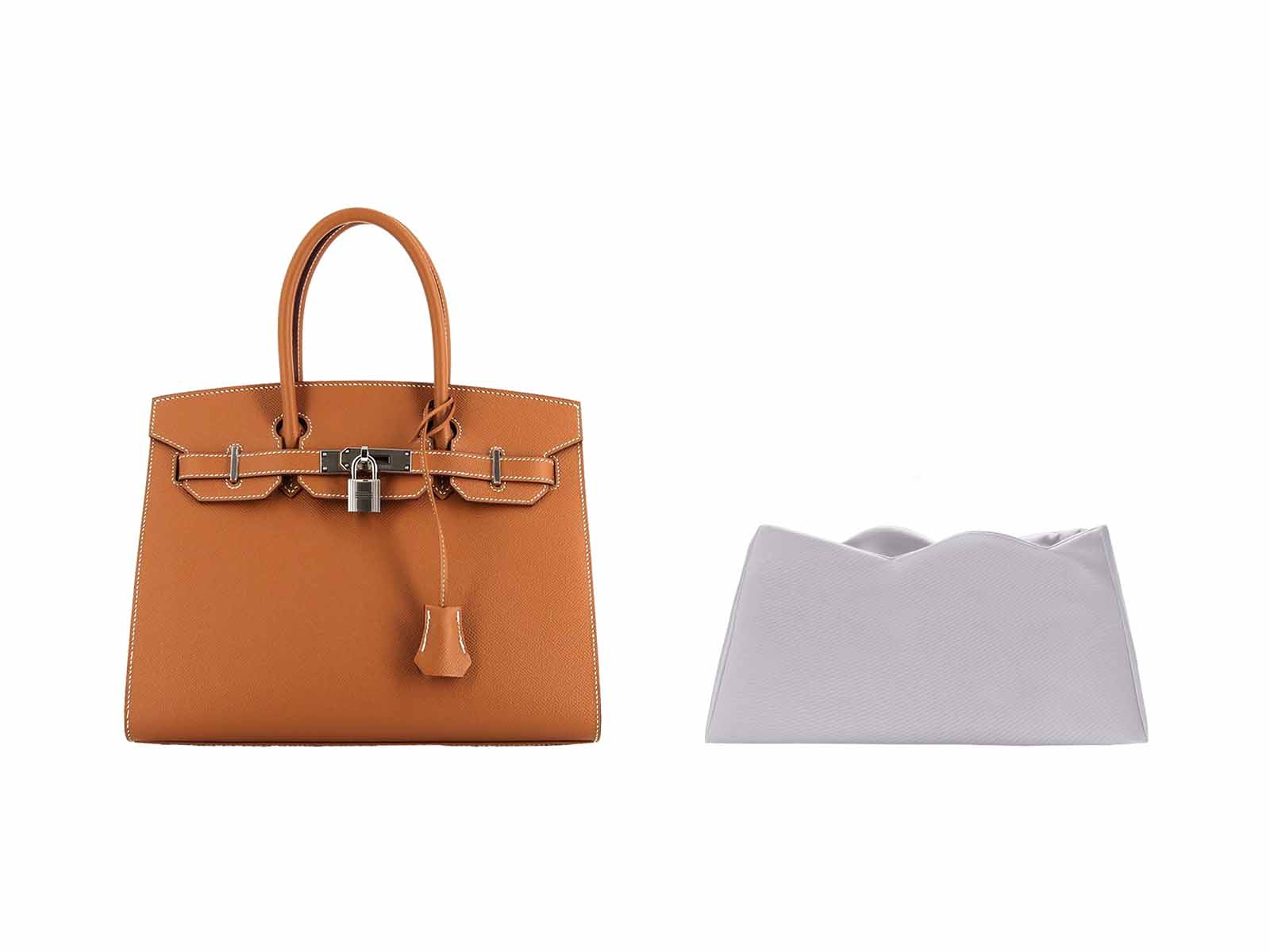 Jolie in Bag Inner Bag | Exclusively for Hermès Birkin 25 Outer Stitching
