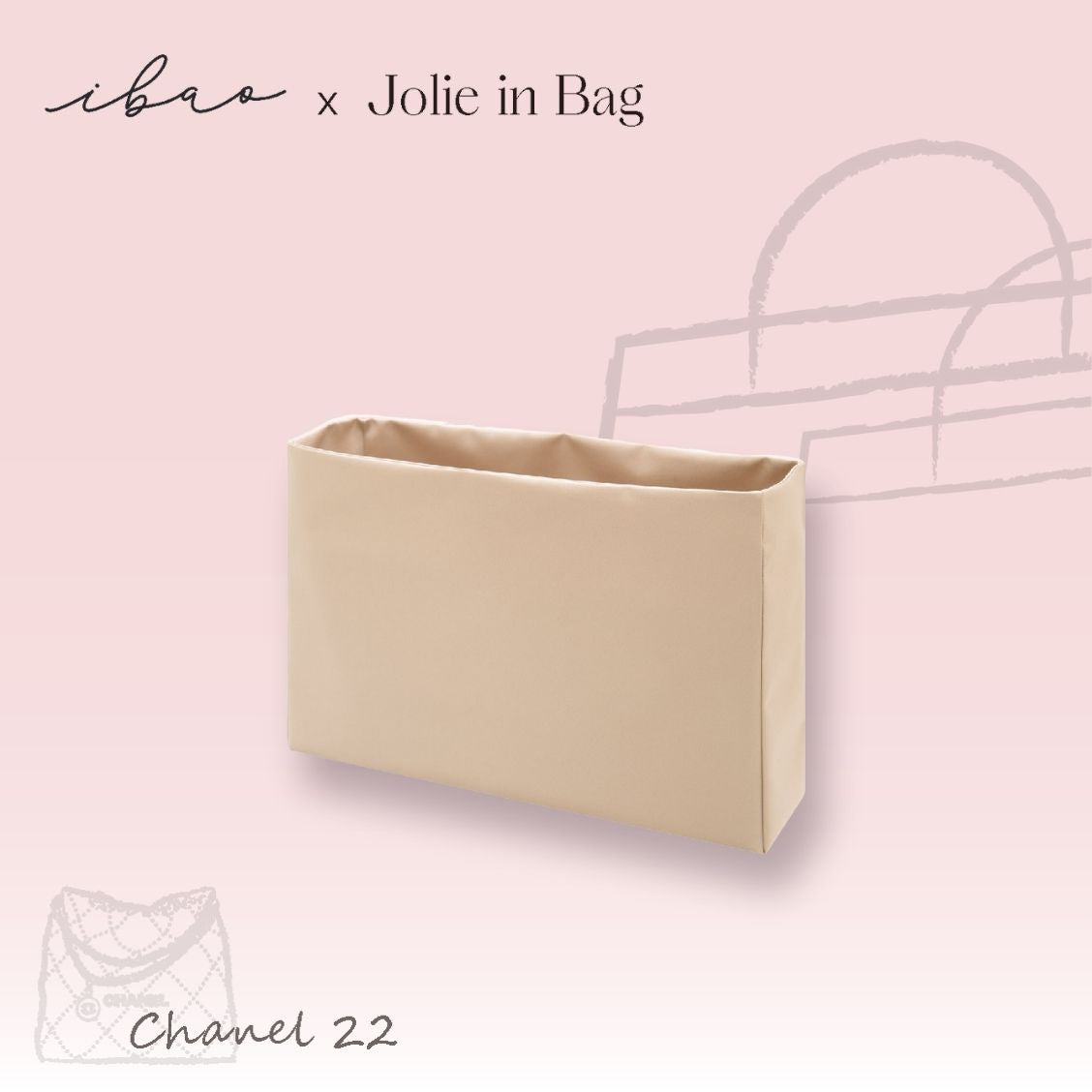 Jolie in Bag Inner Bag | For Chanel 22 Small