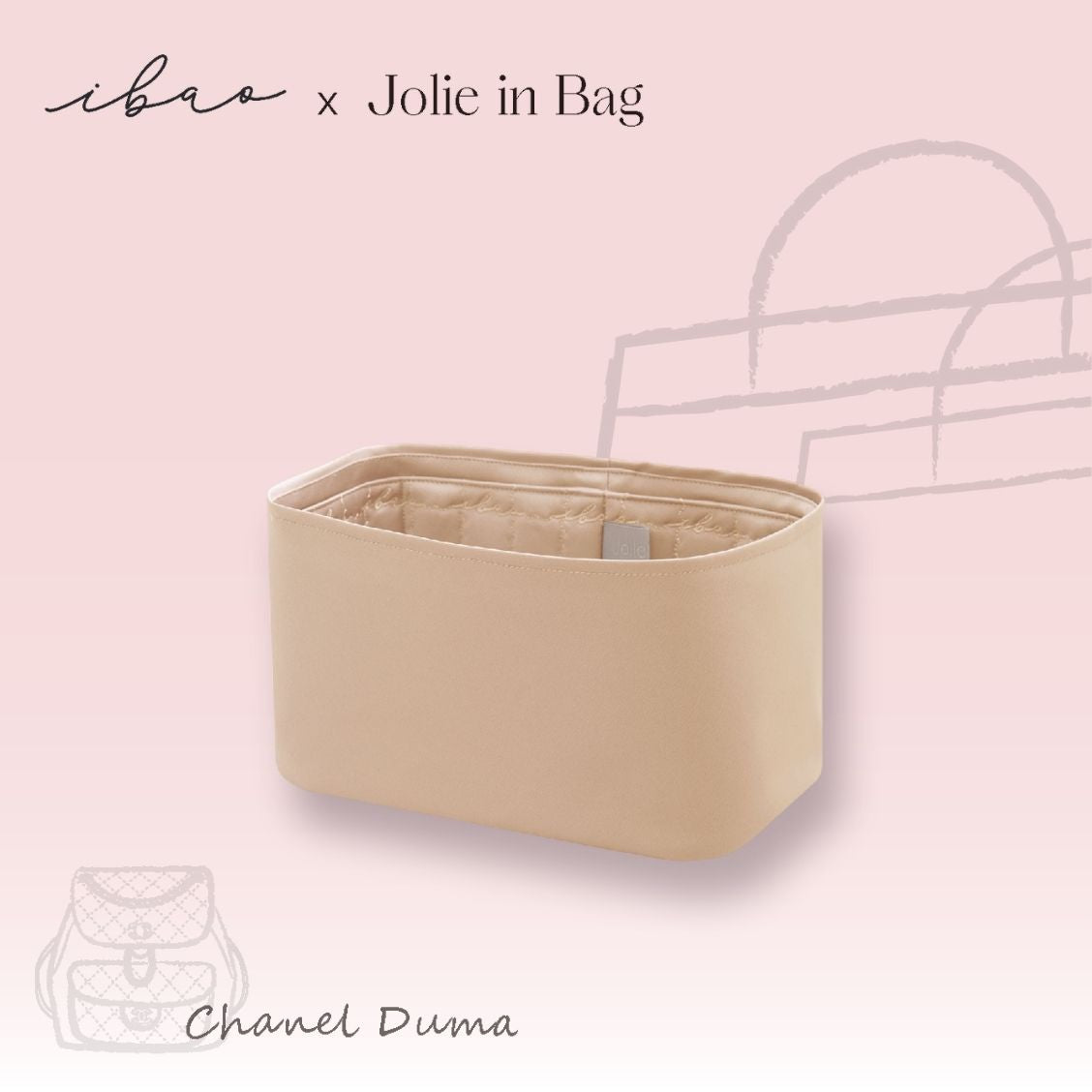 Jolie in Bag インナーバッグ｜シャネル デュマ 18 専用