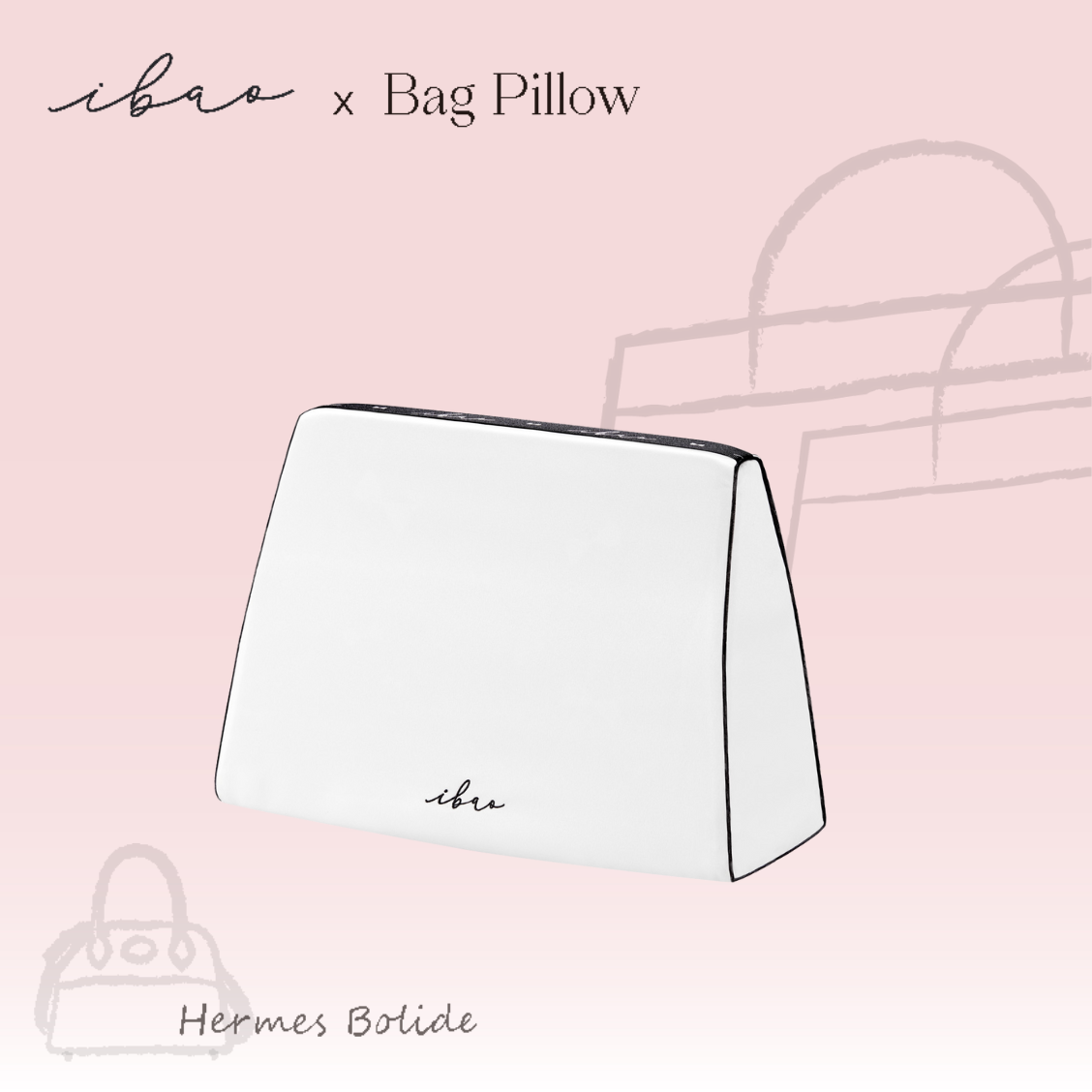 ibao バッグピロー｜エルメス ボリード 34 専用