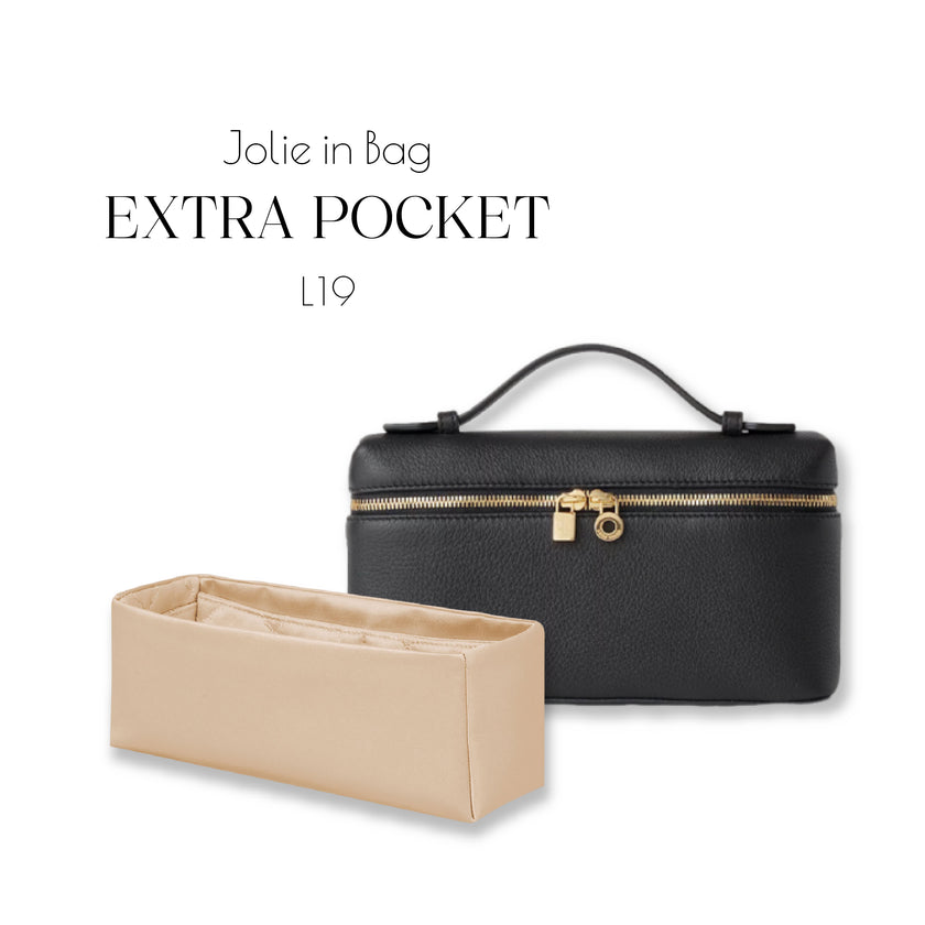 Jolie in Bag Inner Bag | For Loro Piana Extra Pocket L19
