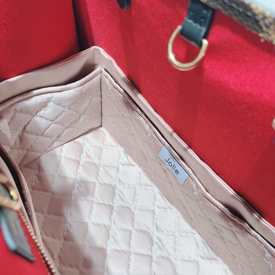 Jolie in Bag Inner Bag | Exclusively for Louis Vuitton On the Go MM