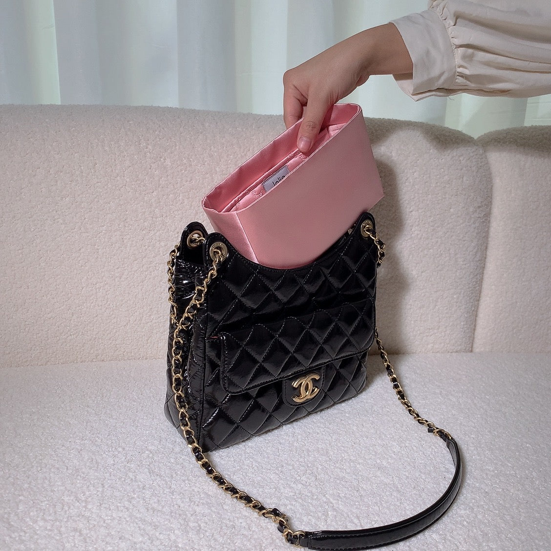 Jolie in Bag Inner Bag | For Chanel Hobo 22