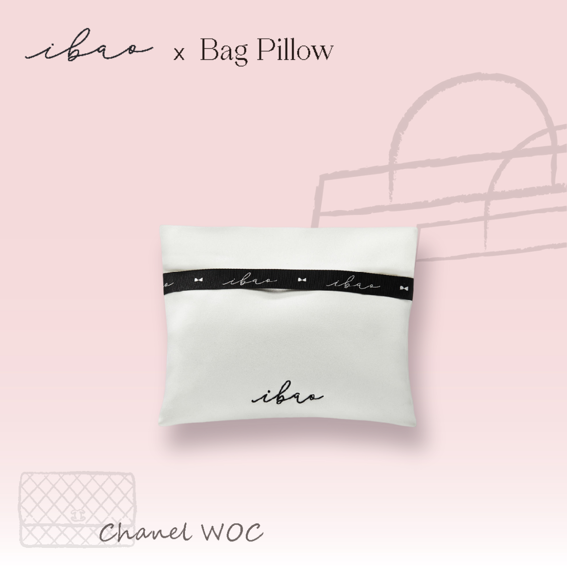 ibao Bag Pillow | Exclusively for Chanel Chain Wallets