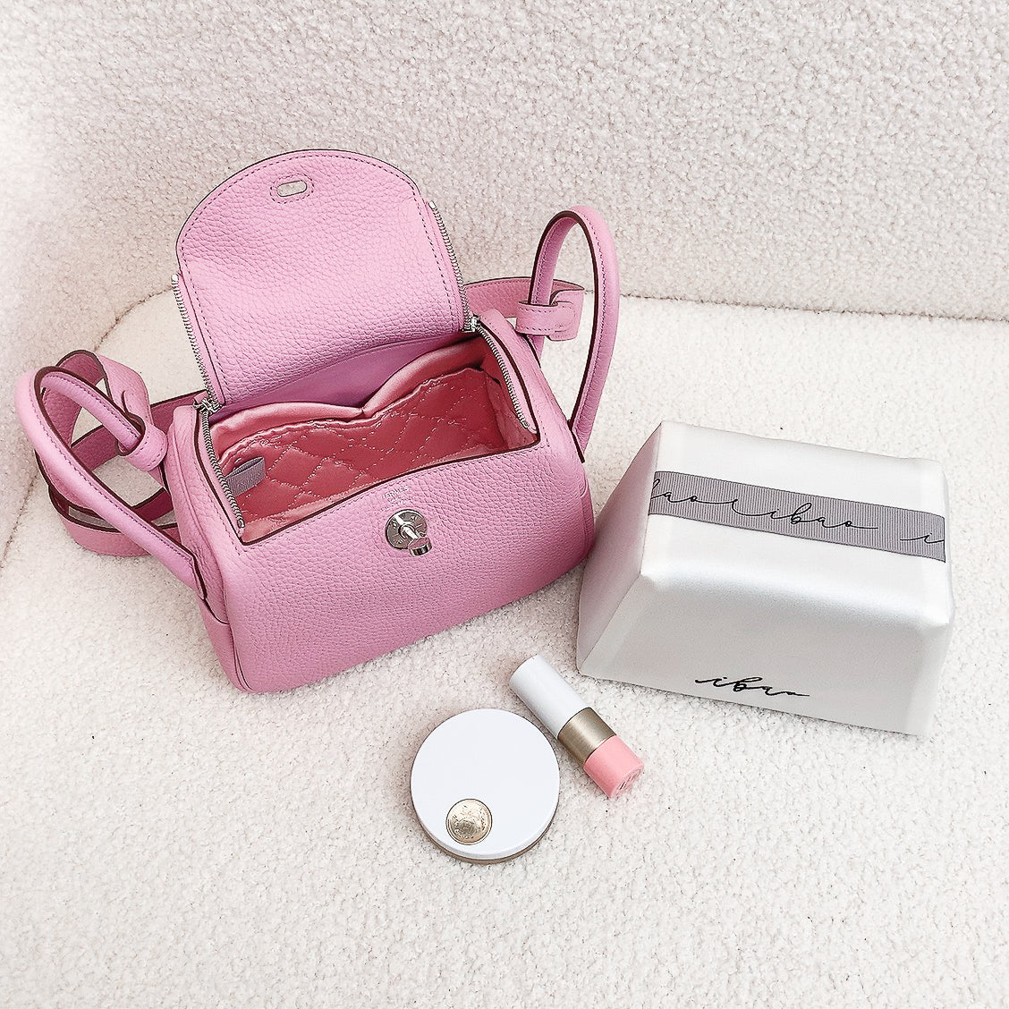 ibao バッグピロー｜エルメス ミニ リンディ 専用